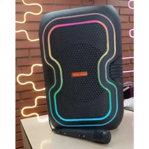 Parlante Bluetooth 8″ con Microfono y Luz Led  SV 804 – STAR VISION
