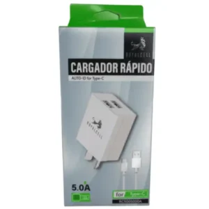 Cargador  TIPO C 5.0A + 2 USB – ROYALCELL